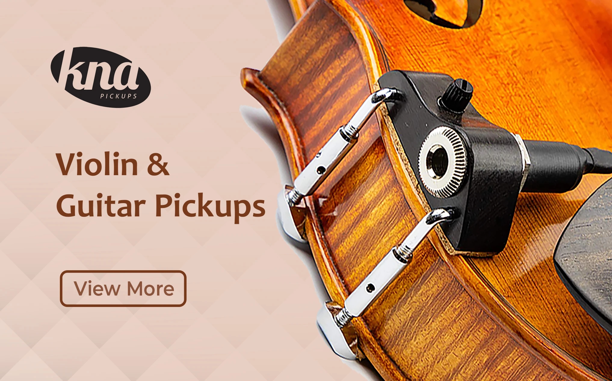 violin & guitar pickups