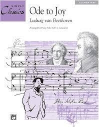 Beethoven L V, Ode to Joy (Theme from 9th Symphony)- Repertorie Books