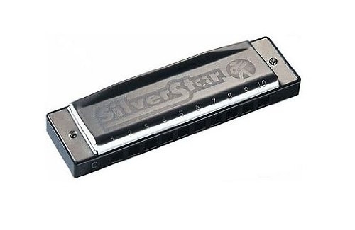 Hohner Mouth Organ Silver Star M50401S Key C