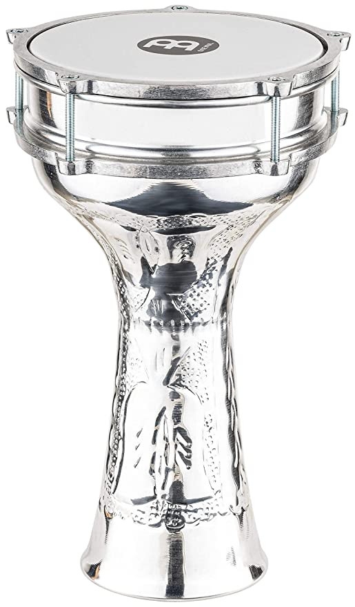 MEINL DARBUKA HAND-HAMMERED,7.25''(18.4cm)X13.33''(33.9cm)-HE-113