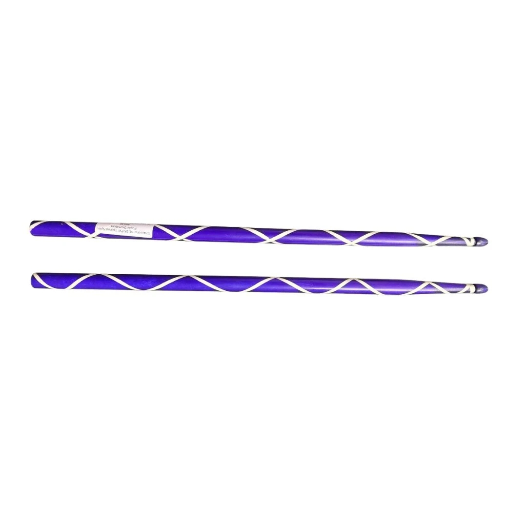 Chancellor NL 5A PW Twisted Nylon Purple Drumsticks