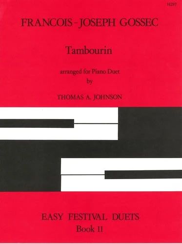 Gossec F J, Tambourin /Piano Duet