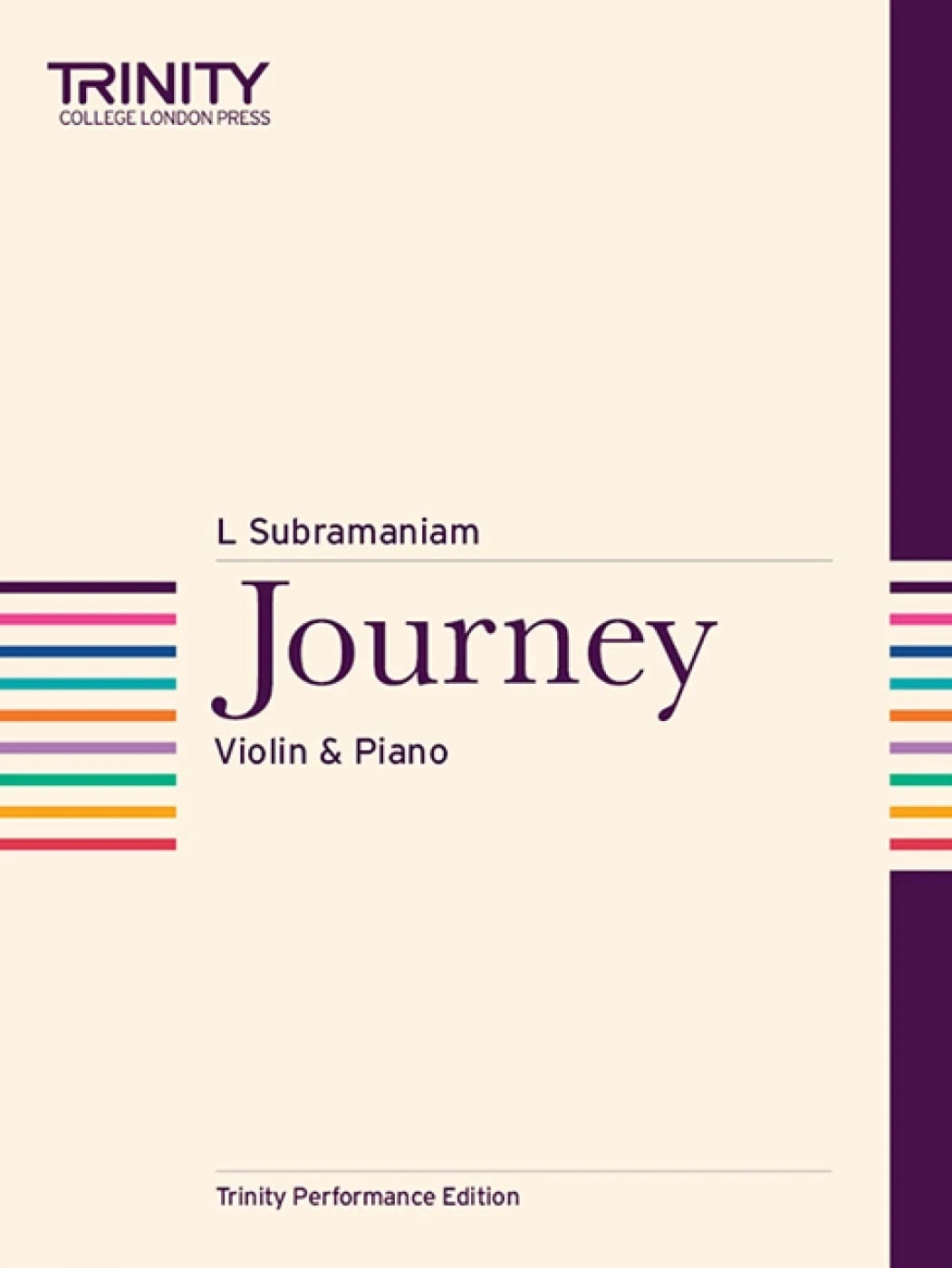 Trinity L. Subramaniam Journey Violin & Piano