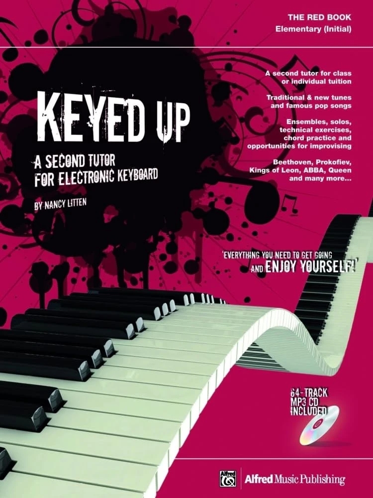 Keyed UP Red Book – Second Tutor for Electronic Keyboard