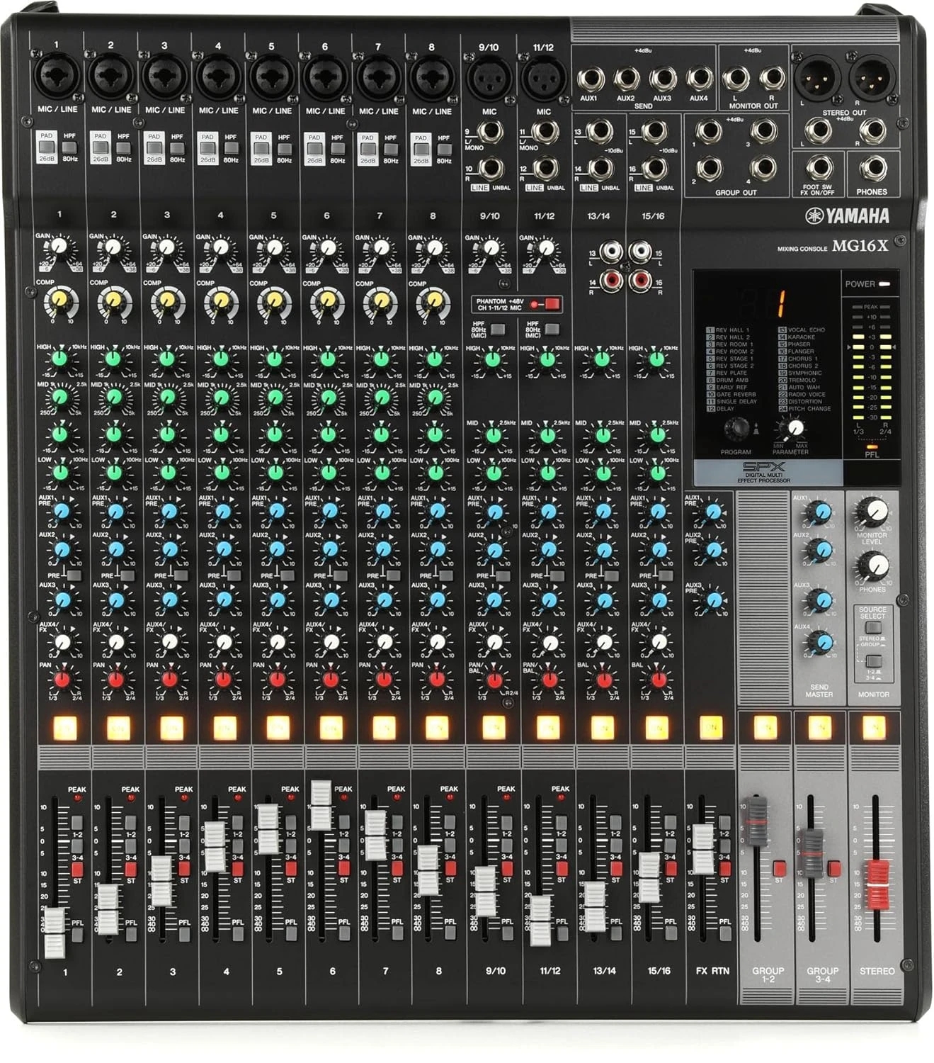 Yamaha MG16X Mixing Console