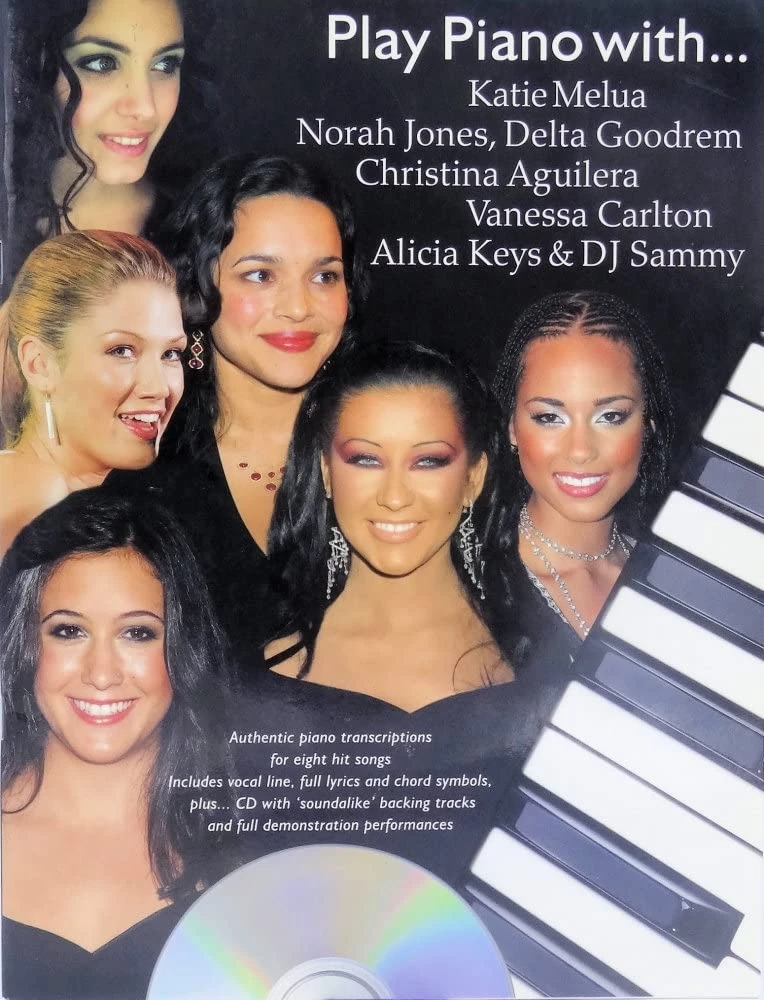 Play Piano With... Katie Melua, Norah Jones, Delta Goodrem, Christina Aguilera etc – CD