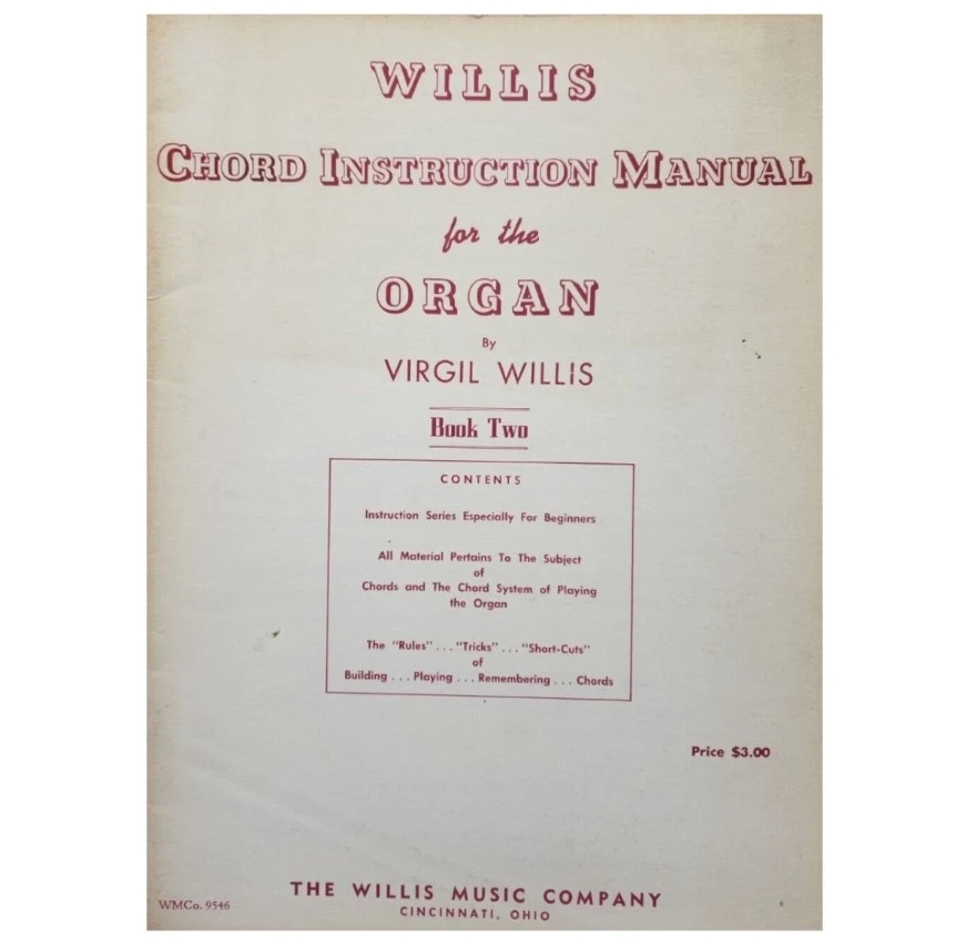 Chord Instruction Manual for the Organ – Book 2