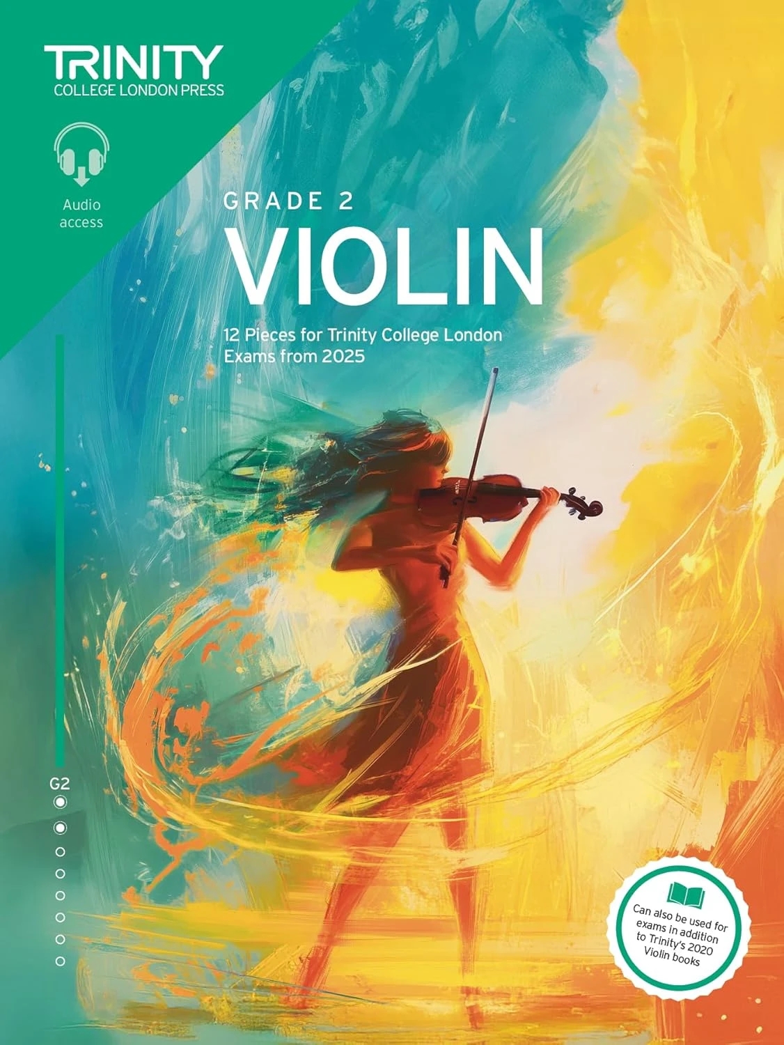 Trinity College Violin Exam Pieces from 2025 -Grade 2