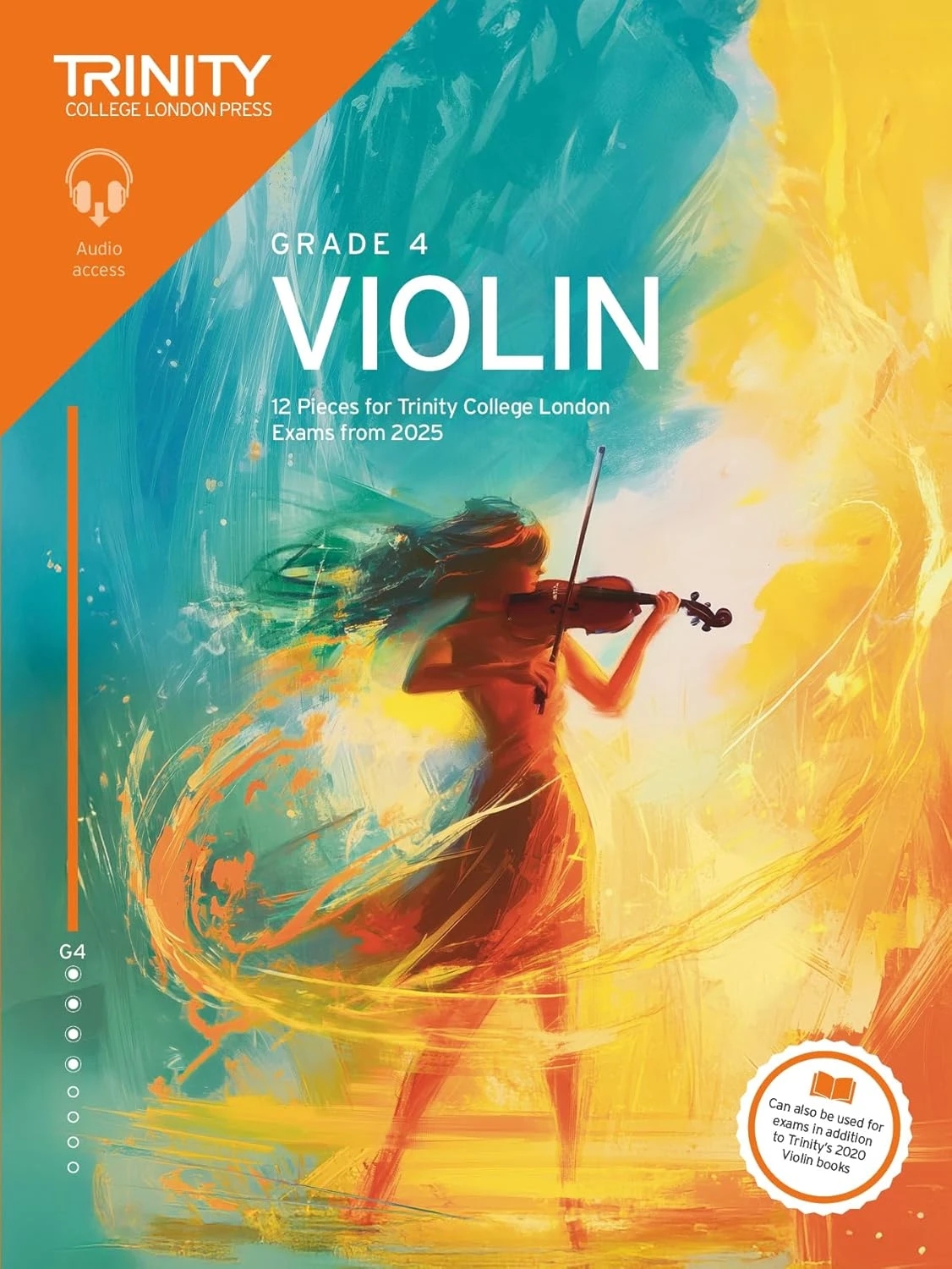 Trinity College Violin Exam Pieces from 2025 -Grade 4