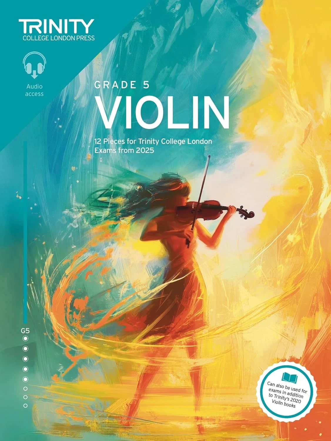 Trinity College Violin Exam Pieces from 2025 -Grade 5