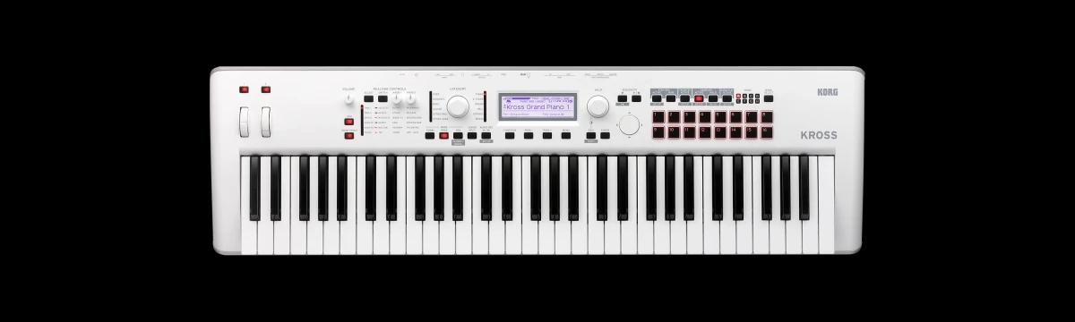 Korg KROSS2-61 WH Synthesizer