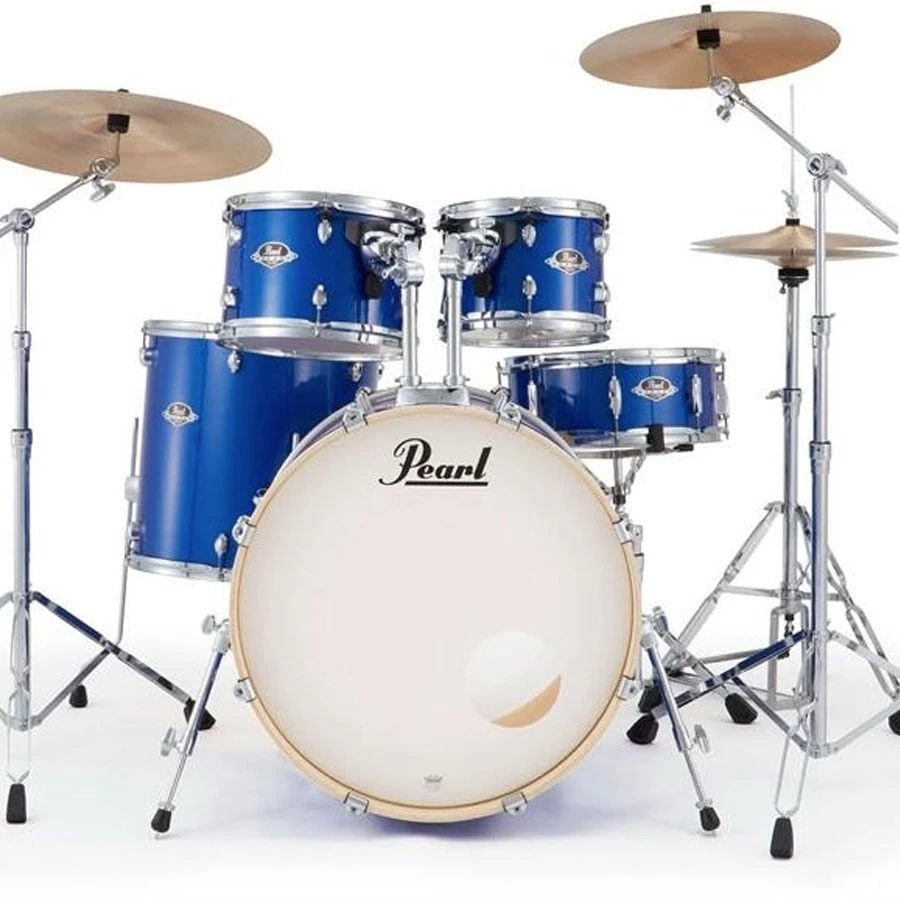 Pearl EXX725SPN/C-863 Export 5-Piece Hybrid Drum Set Shell Pack - Midnight Blue