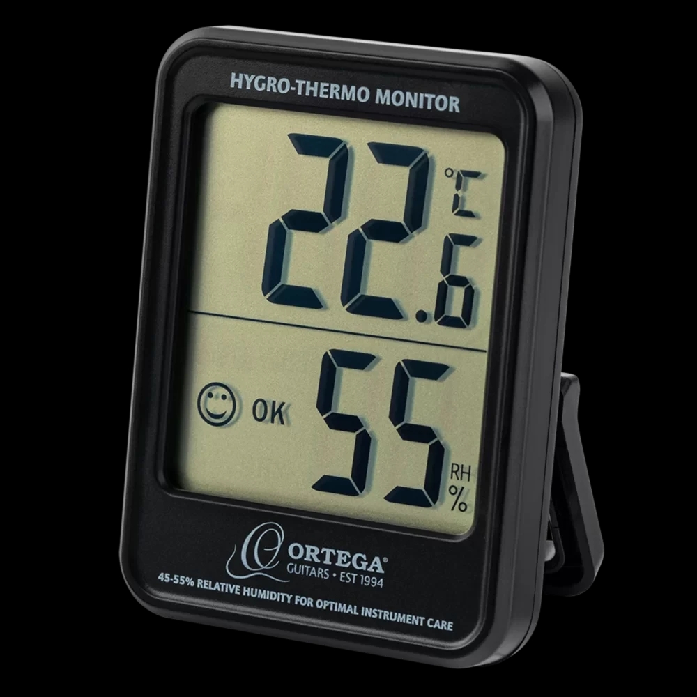 Ortega OHTM Hygro Thermometer Black