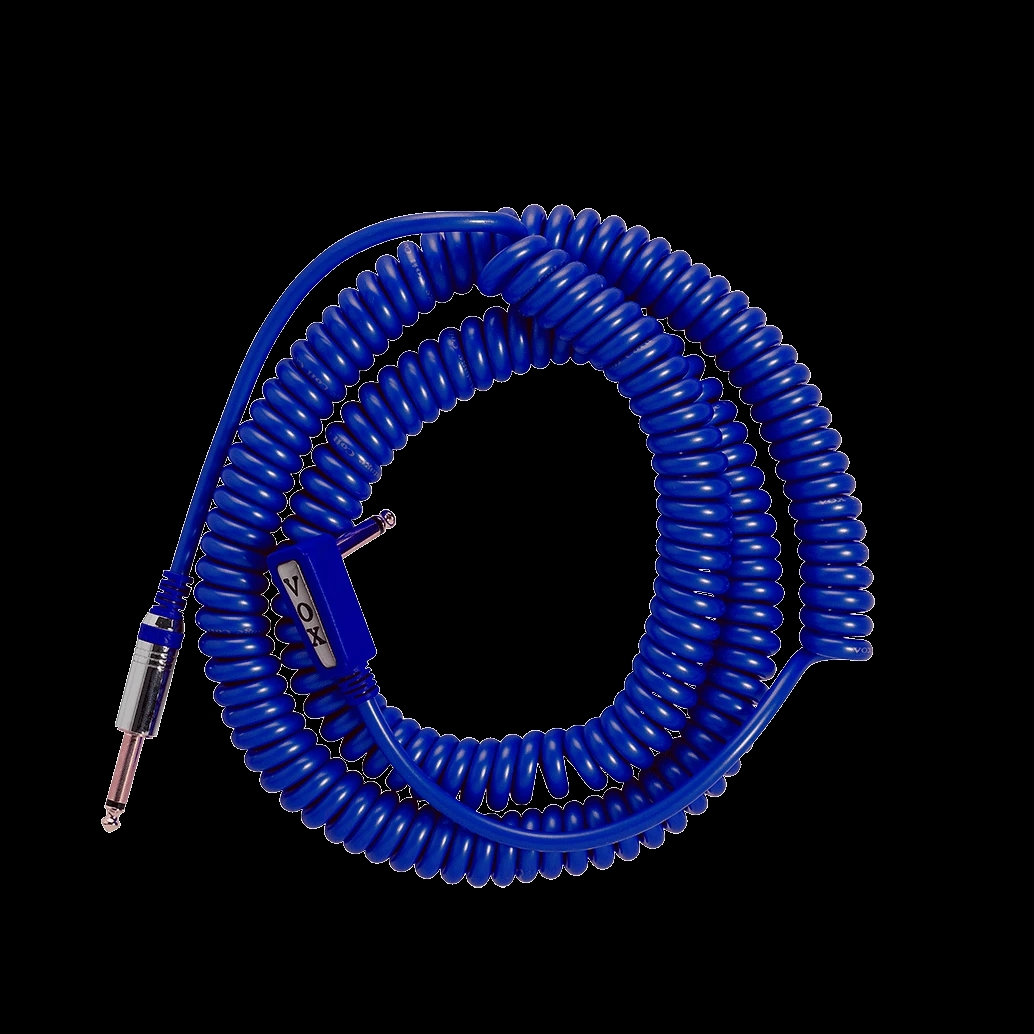 VOX VCC-90BL Vintage Coiled Cable 9m Blue