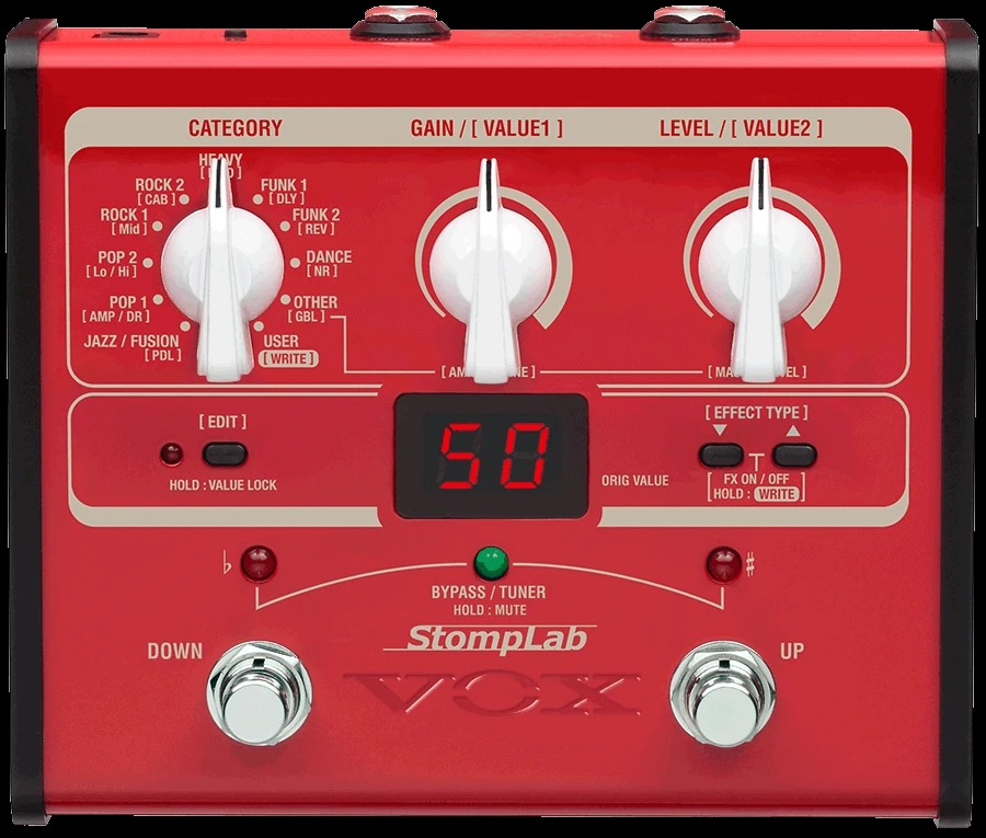 VOX StompLab 1B Bass Modeling Processor
