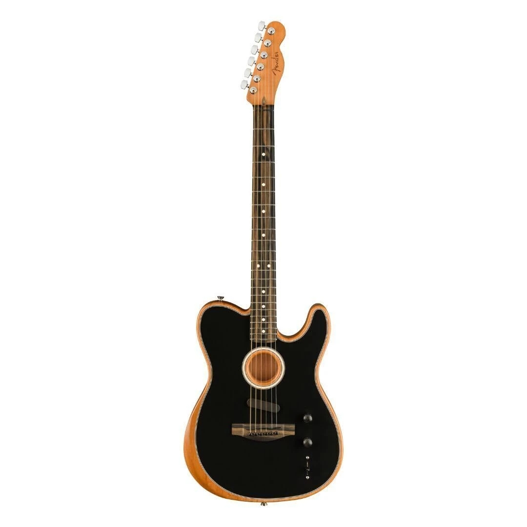 Fender 0972013206 Telecaster Black Acoustic Guitar
