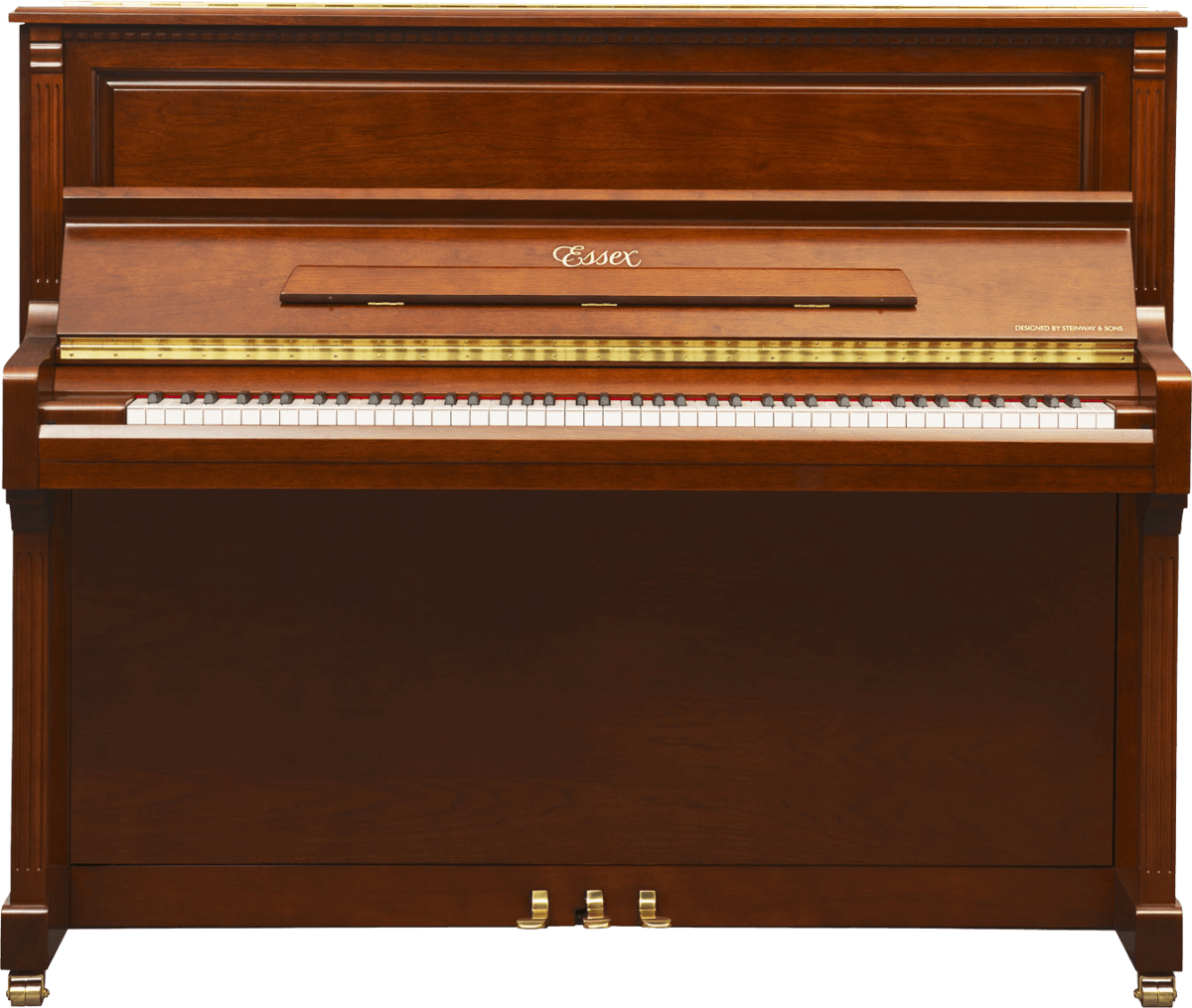 Essex Upright Piano EUP123FL Sapeli Mahagony Satin