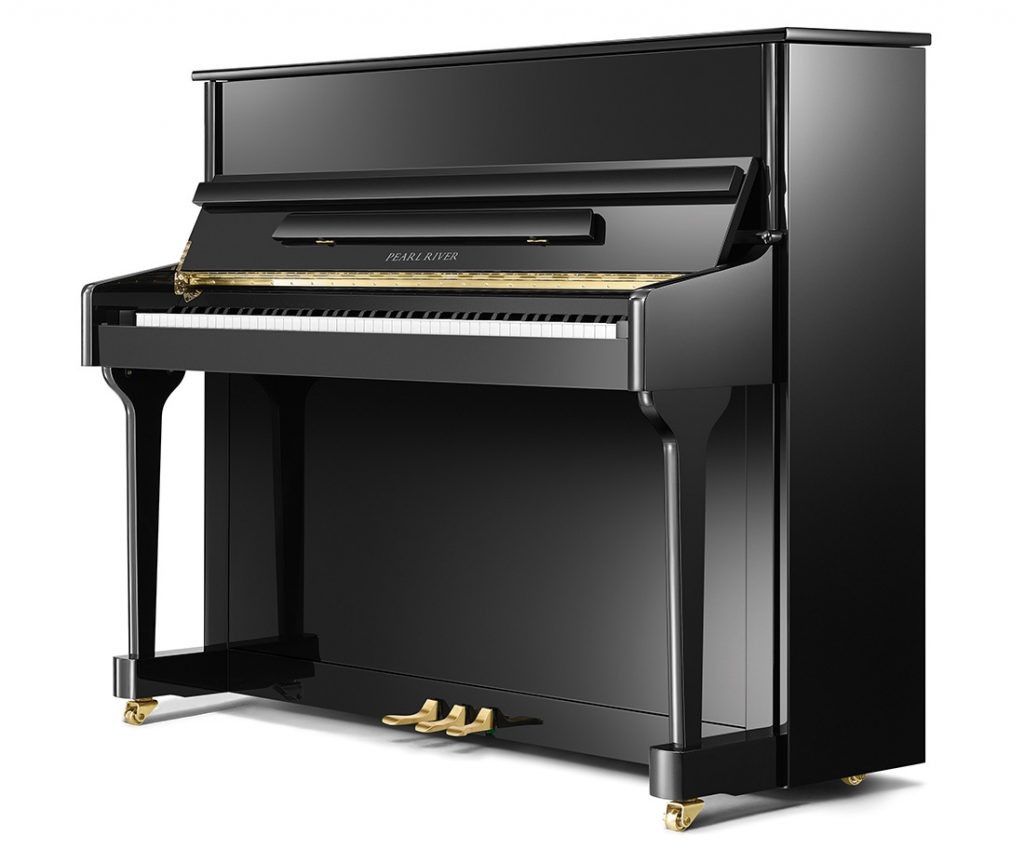 Pearl River Upright Piano EU118 Ebony