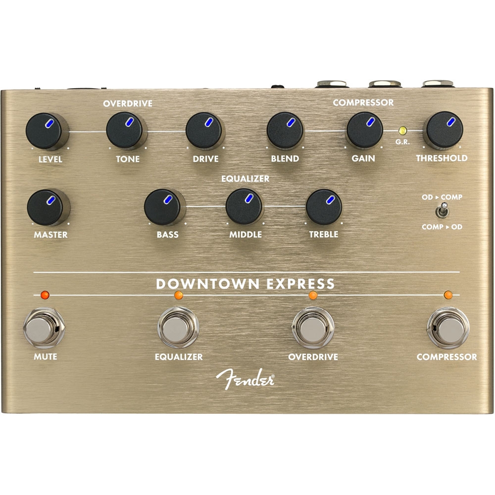 Fender 0234538000 Bass Multi-Effects Pedal Downtown Express