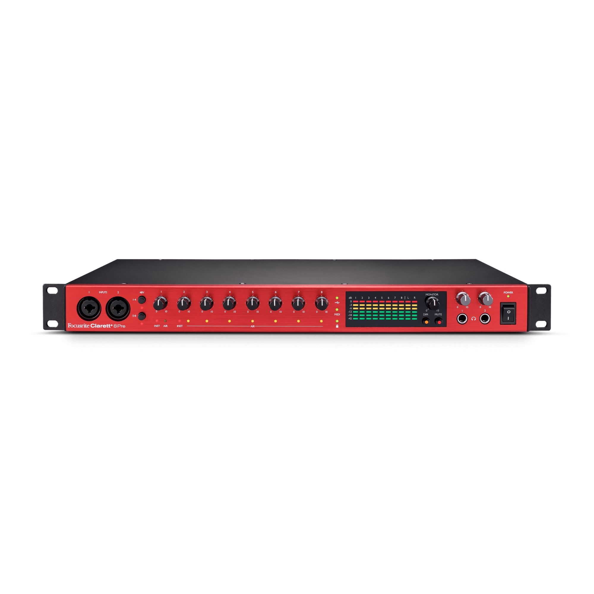 Focusrite Clarett+ 8 Pre USB Audio Interface