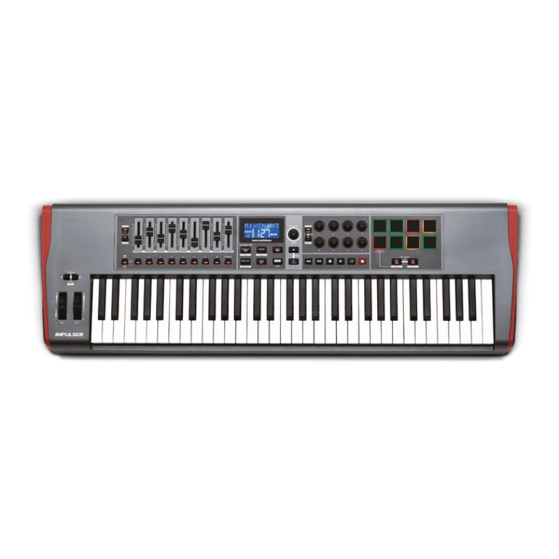 Novation IMPULSE 61 USB MIDI Keyboard Controller
