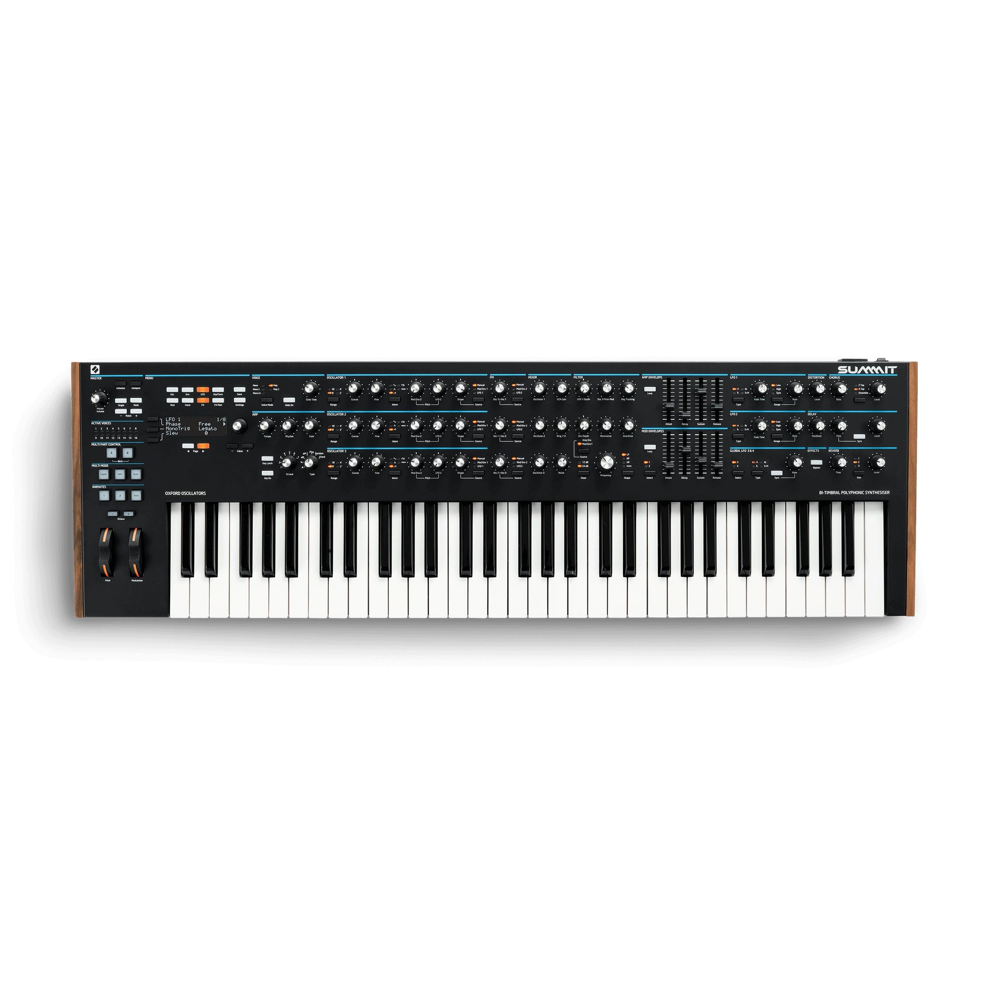 Novation SUMMIT Polyphonic Synthesiser