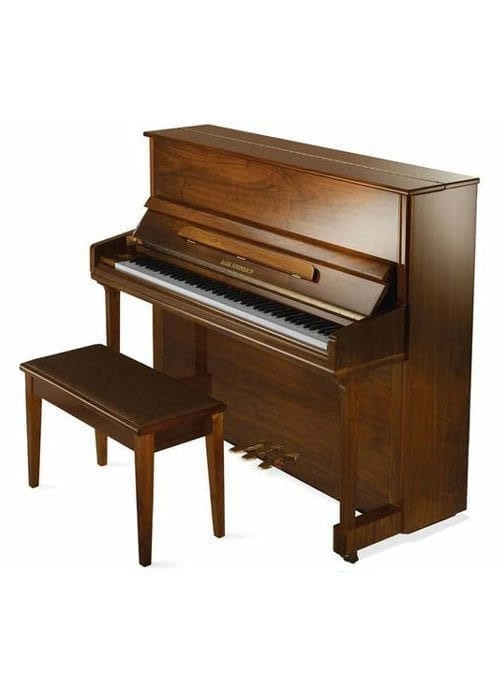 B Steiner Upright Piano JS121MD White High Polished