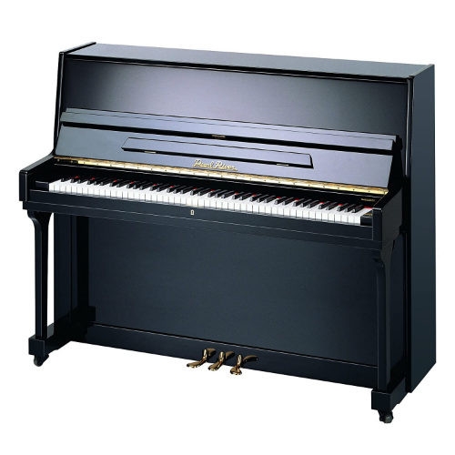 B Steiner Upright Piano JS132MD Mahogany High Polished