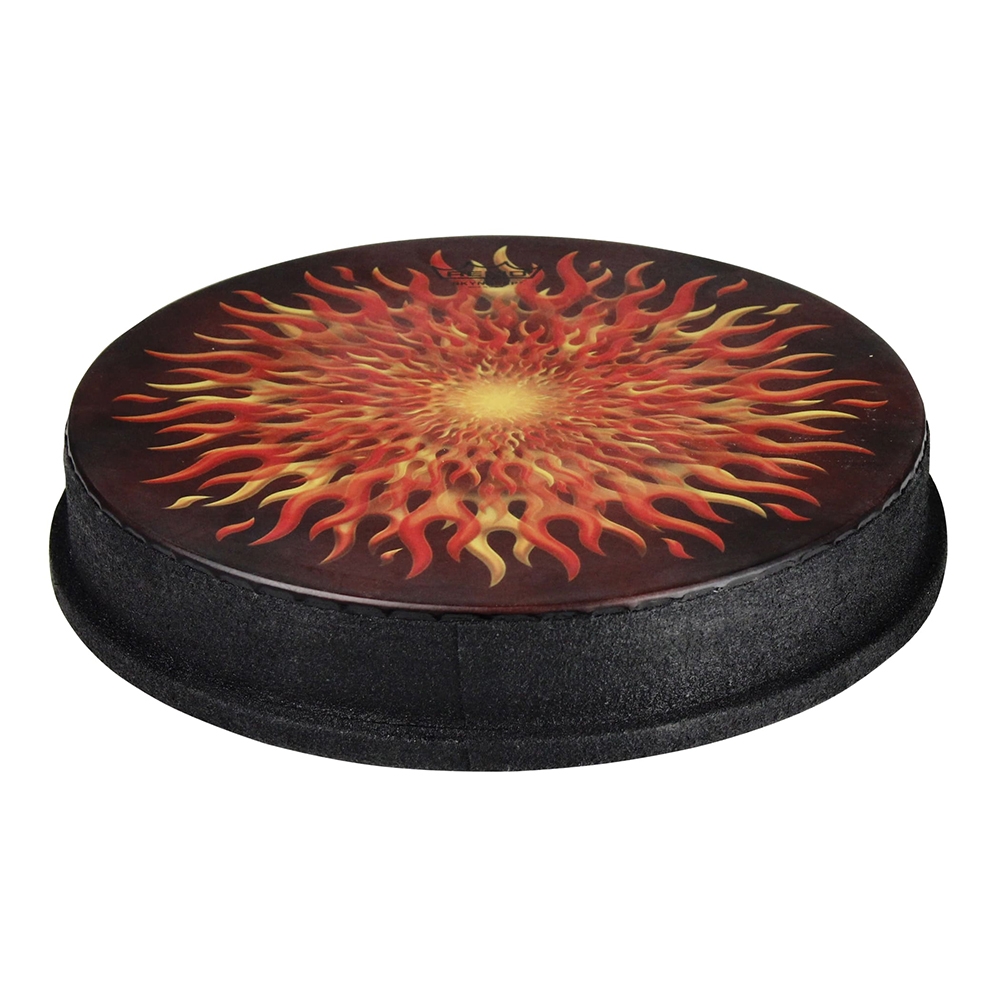 Remo MO-2514-SD-0030 14" Skyndeep Flame Graphic Mondo Drumhead