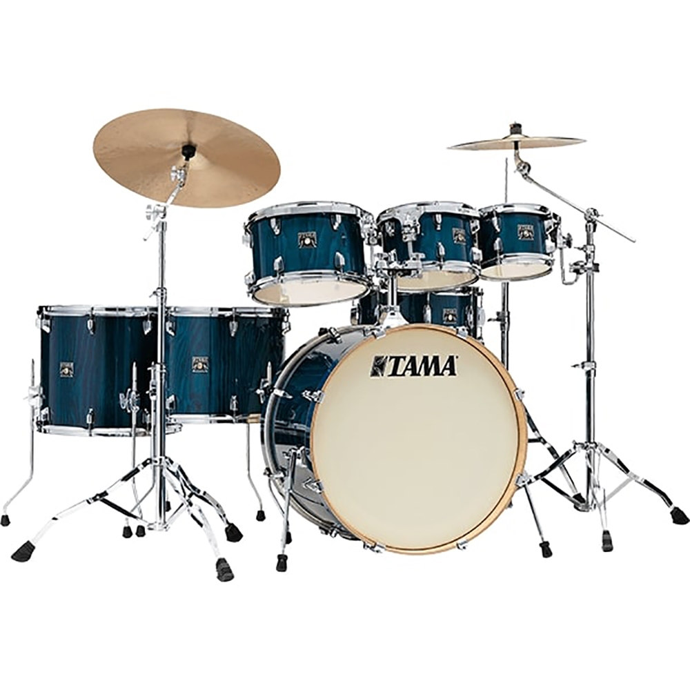 Tama CL52KRSP-GHP 22" Superstar Classic Gloss Sapphire Lacebark Pine Drum Kit