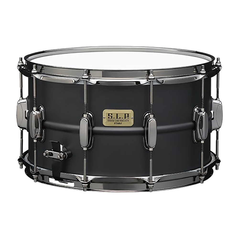 Tama LST148 14"x8" S.L.P Big Black Steel Matte Black Snare Drum
