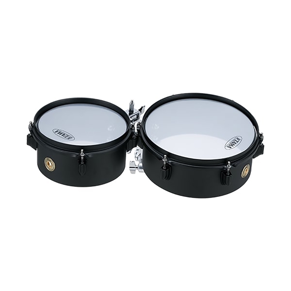 Tama MT810ST-BK 8" & 10" Metalworks "Effect" Series Mini-Tymps without Stand with Adapter