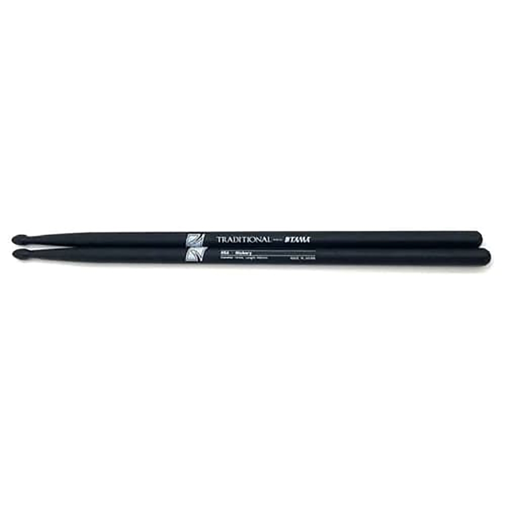 Tama H5ABK72 Matte Black Traditional Series American Hickory Drumstick