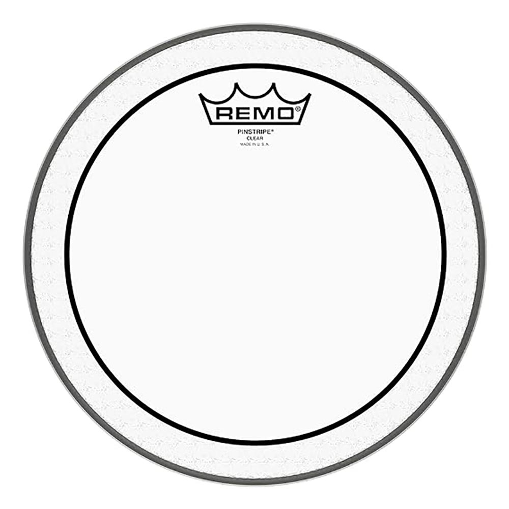 Remo-EN-0310-PS 10" Encore Pinstripe Clear Tom/Snare Head