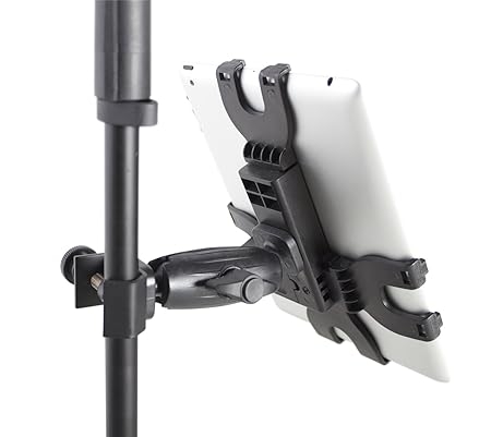 Gator Frameworks GFW-UTL-TBLTCLMP Adjustable iPad/Tablet Mount