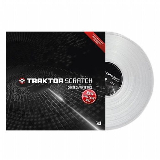 Native Instruments Traktor Scratch Control Vinyl MK2 Clear