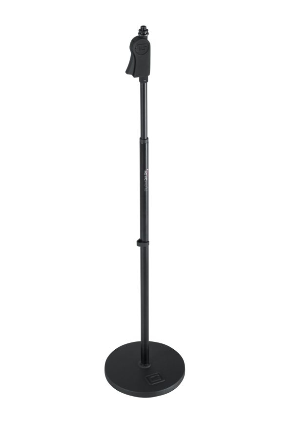 Gator Frameworks GFW-MIC-1001 Deluxe 10″ Round Base Mic Stand