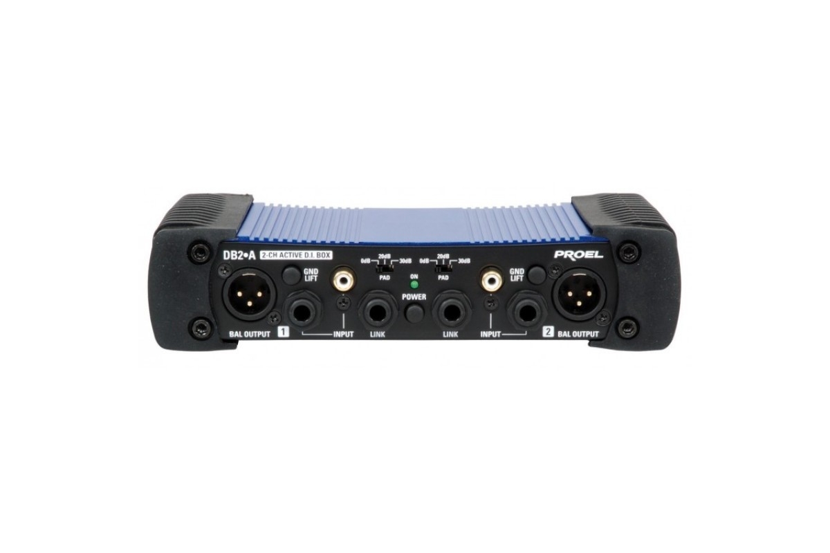 Proel DB2A Active 2-channel D.I. BOX