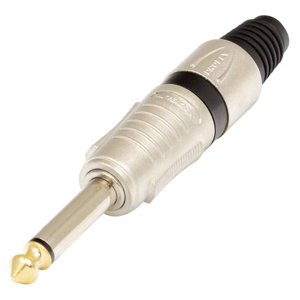 Proel S2CPROBK Professional 6.3 mm - 1/4” Mono Jack Plug