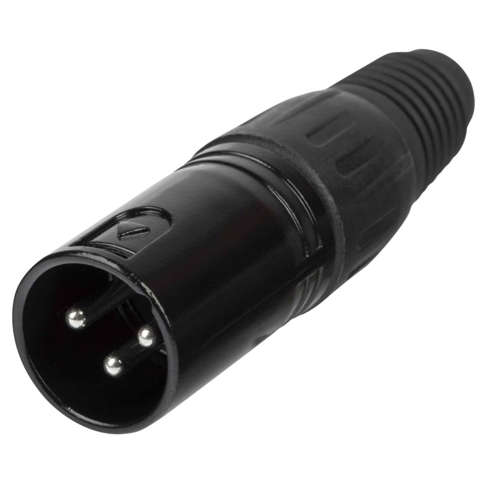 Proel XLR3MVBK 3-Pole XLR Cable Mount Male Socket