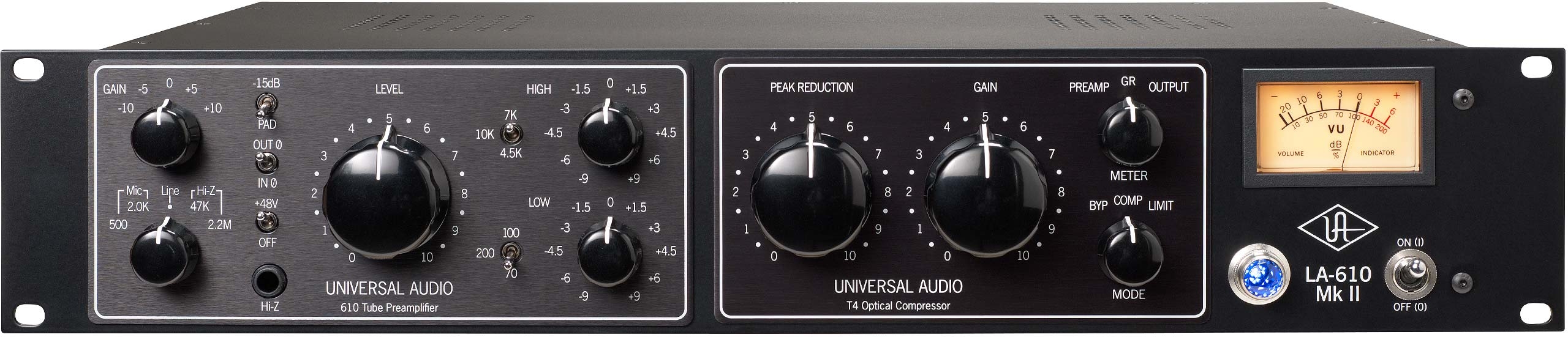 Universal Audio LA610 MkII Classic Tube Recording Channel