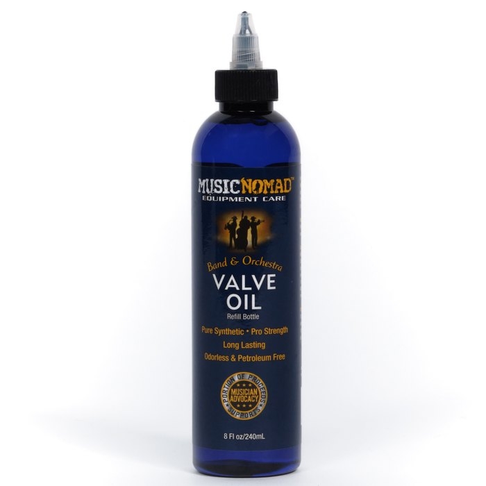 Music Nomad MN750 8 Oz Pro Strength & Pure Synthetic Valve Oil