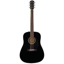 Fender CD-60SCE Acoustic Guitar Dreadnought Black