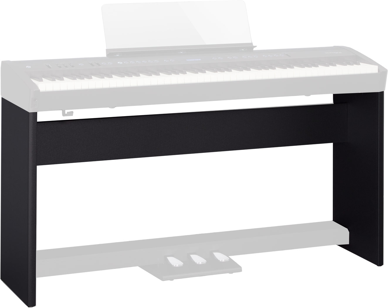 Roland KSC-72-BK Black Digital Piano Stand for FP-60X