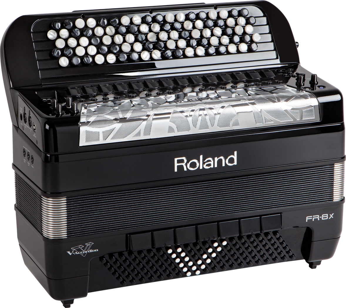 Roland FR-8XB BKR Button Type Black V-Accordion