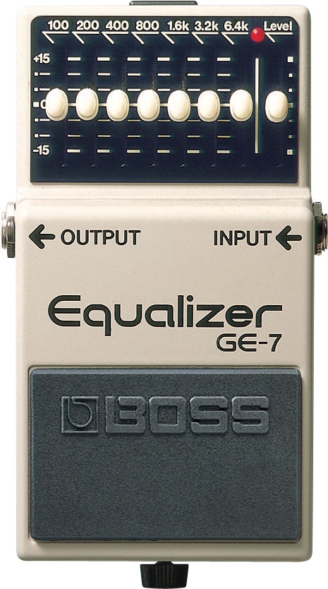 Roland GE-7 7-Band Graphic Equalizer Pedal