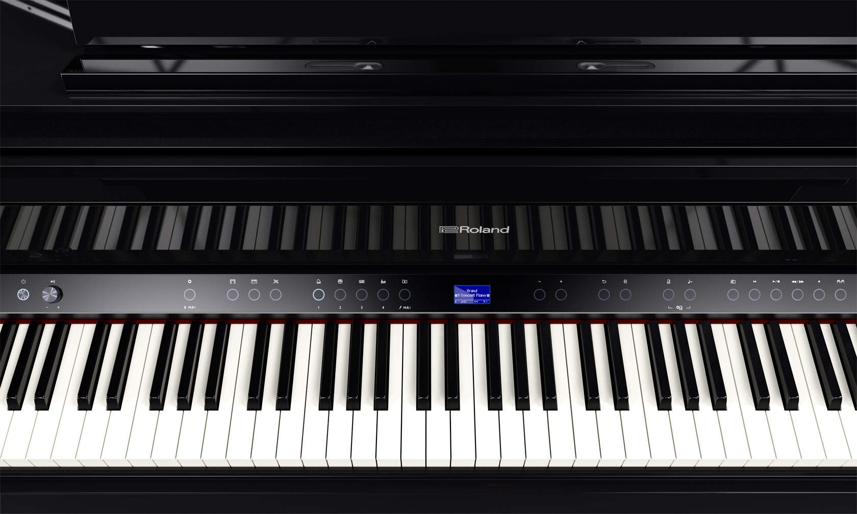 Roland GP-9M-PE Polished Ebony Digital Grand Piano