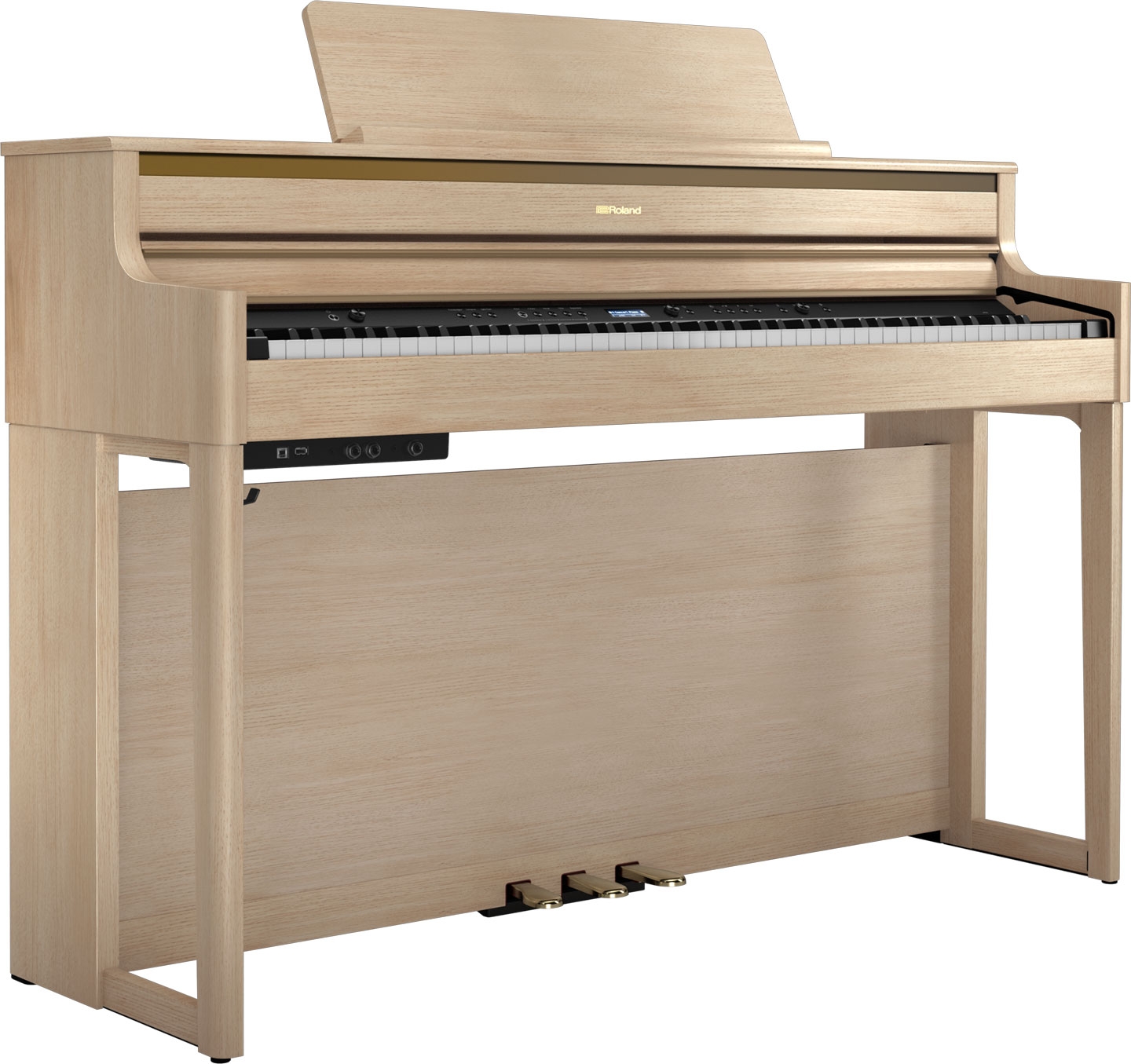Roland KSH704-2LA Light Oak Digital Piano Stand for HP702 and HP704