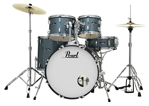 PEARL DRUM KIT ROADSHOW AQUA BLUE GLITTER-RS525SC