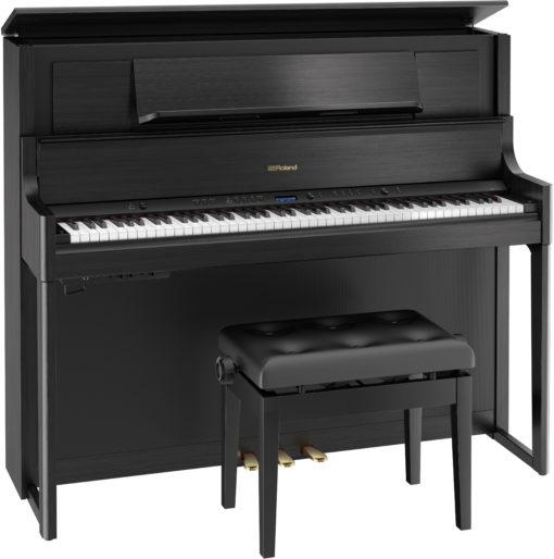 Roland LX708-CH Charcoal Black Digital Upright Piano